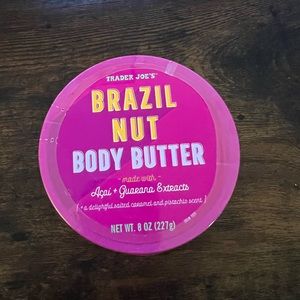 New Sealed Trader Joe’s Brazil Nut Body Butter - 8 oz